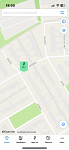 This public charger is not visible in the app